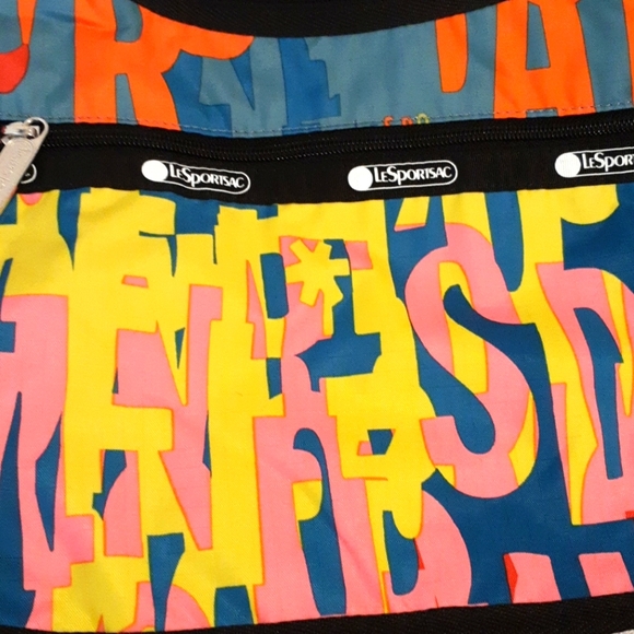 LeSportsac alphabet print crossbody - Picture 8 of 13